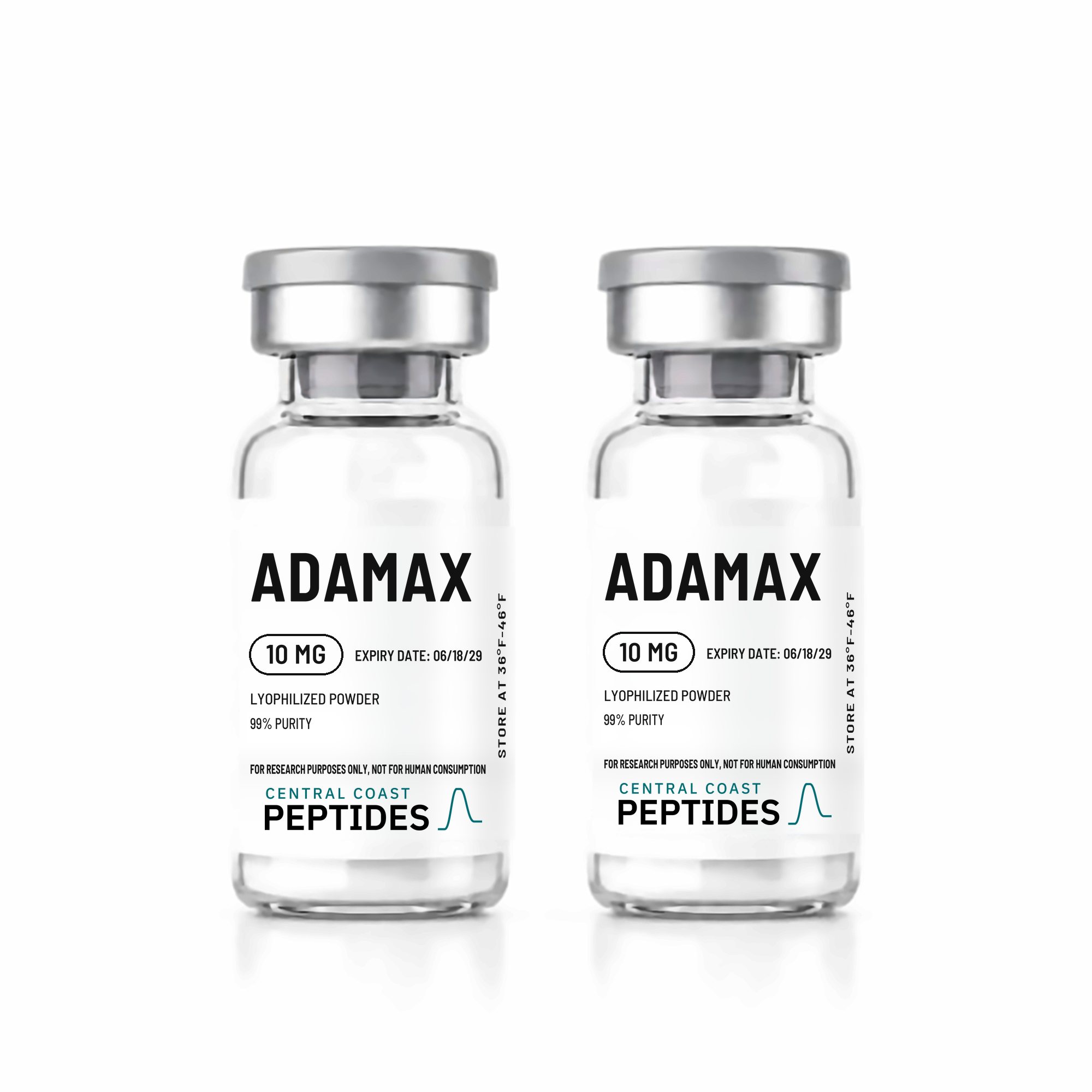 Adamax 10 mg research vials, SLO Peptides