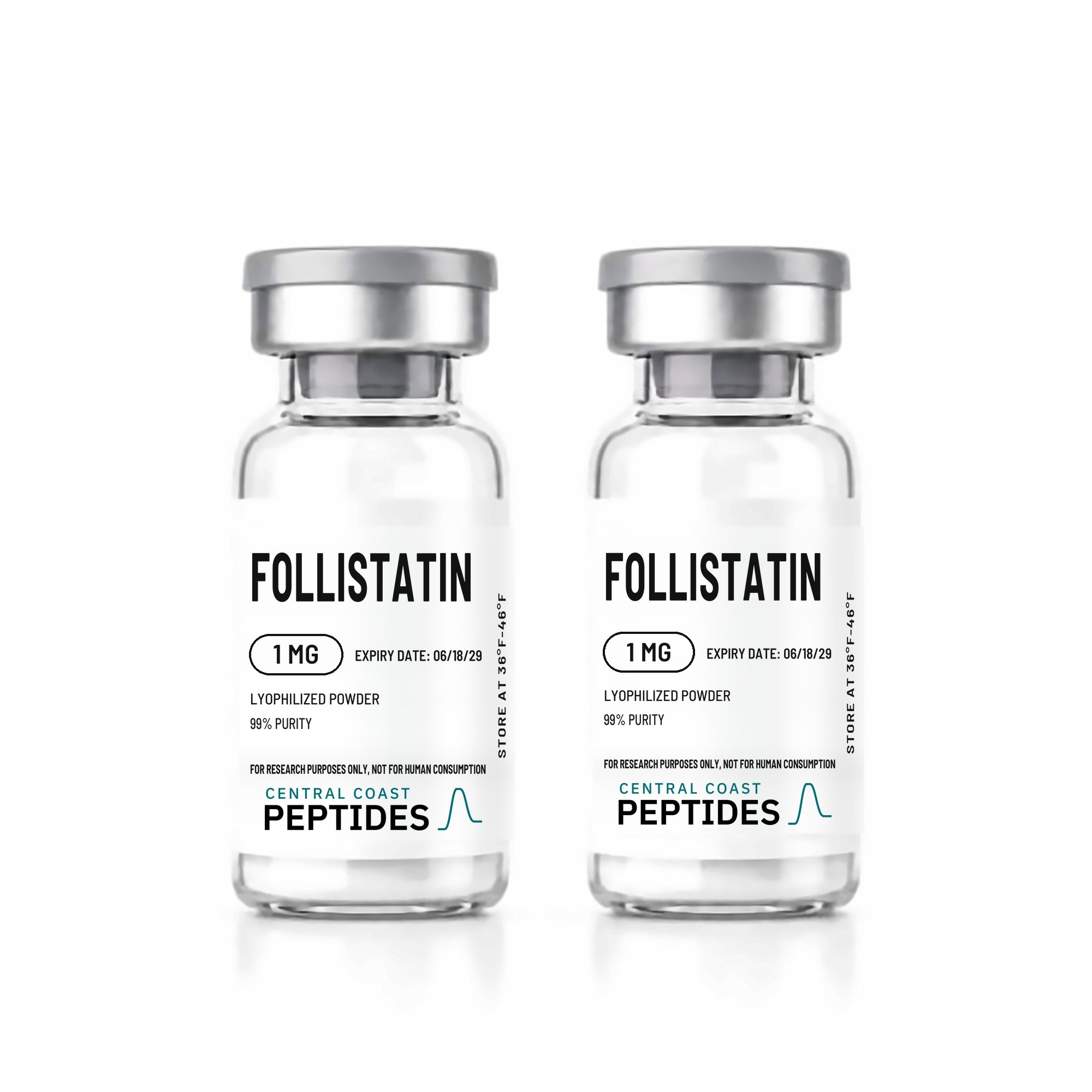 Follistatin 1 mg research vials, SLO Peptides
