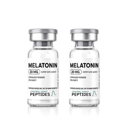 Melatonin research vials, SLO Peptides