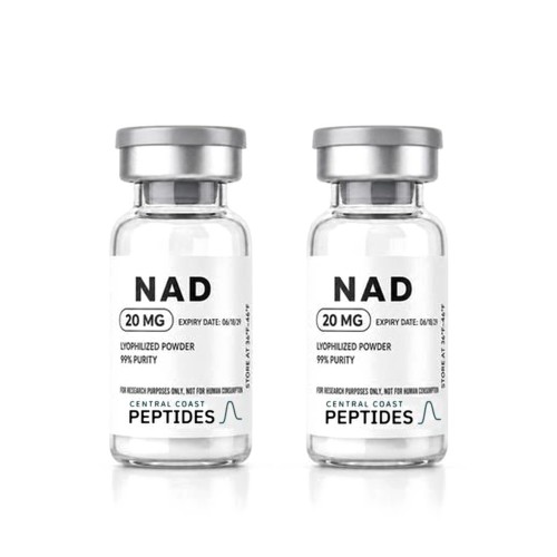 NAD research vials, SLO Peptides