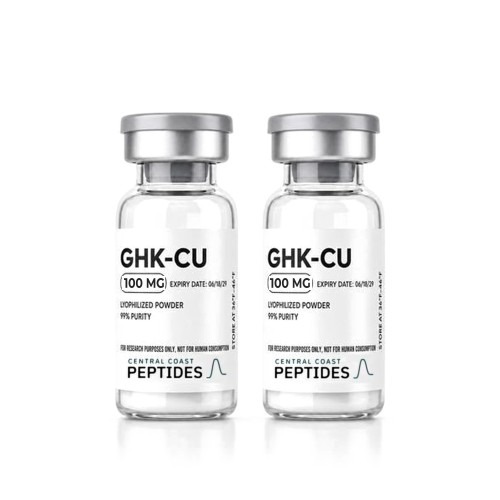 GHK-Cu 100 mg research vials, SLO Peptides