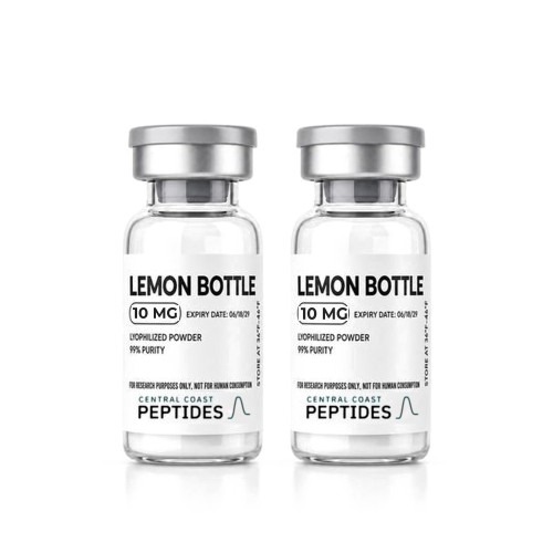 Lemon Bottle 10 mg research vials, SLO Peptides