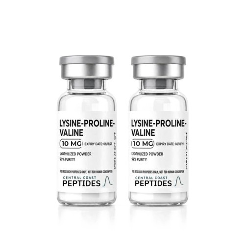 Lysine-Proline-Valine 10 mg research vials, SLO Peptides
