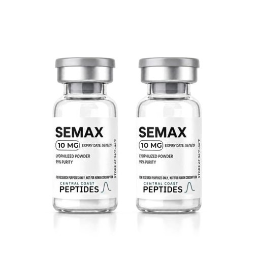 Semax 10 mg research vials, SLO Peptides
