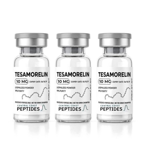 Tesamorelin 10 mg research vials, SLO Peptides