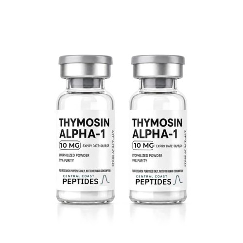 Thymosin Alpha-1 10 mg research vials, SLO Peptides