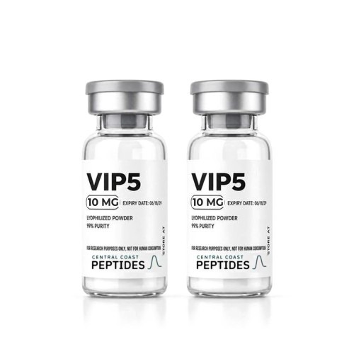 VIP 10 mg research vials, SLO Peptides